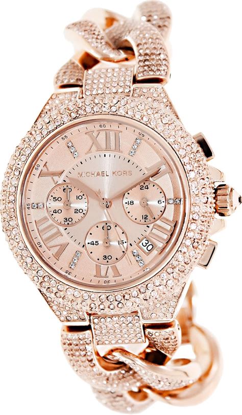 michael kors montre or femme|michael kors diamond watch women's.